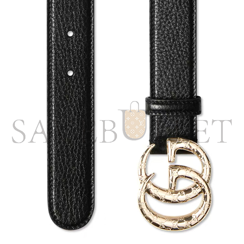 GUCCI REVERSIBLE GG MARMONT BELT 3CM 836933